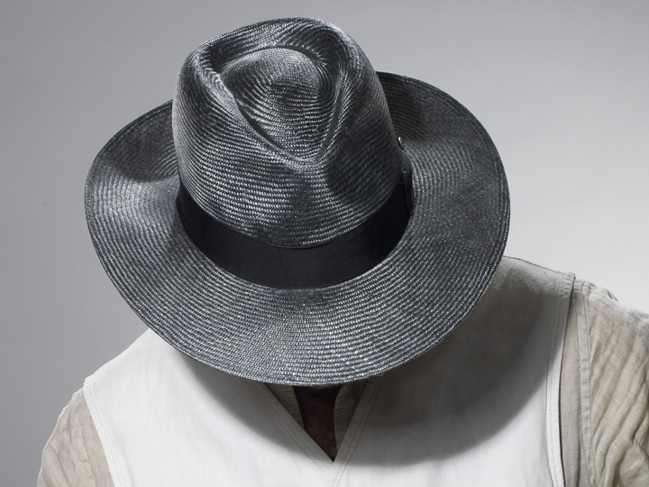 chapeau sisal lÃ©ger, antracit, gris ou beige, Sfr. 135.-