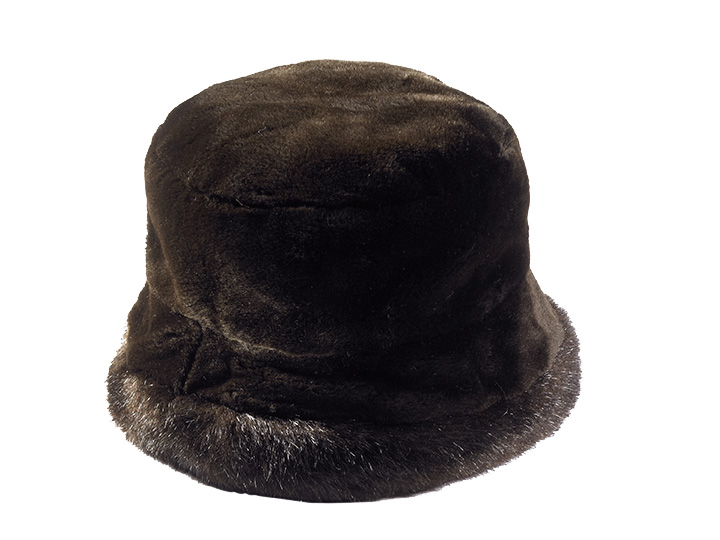 Chapeau imitation fourrure, Kamy Hat, 100 % belge, Sfr. 145.-